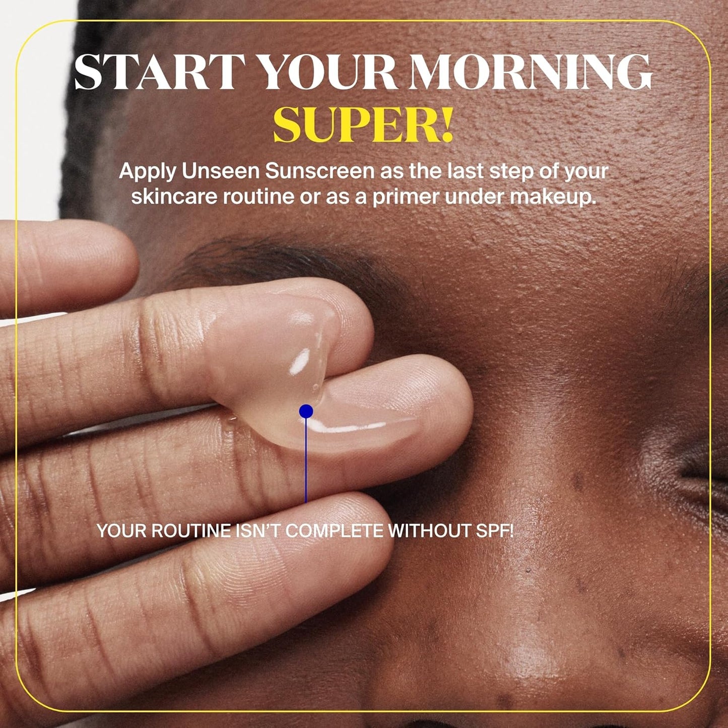 Supergoop! Unseen Sunscreen SPF 50 – Clean Beauty Vanity Essential, Invisible Daily Face Protection