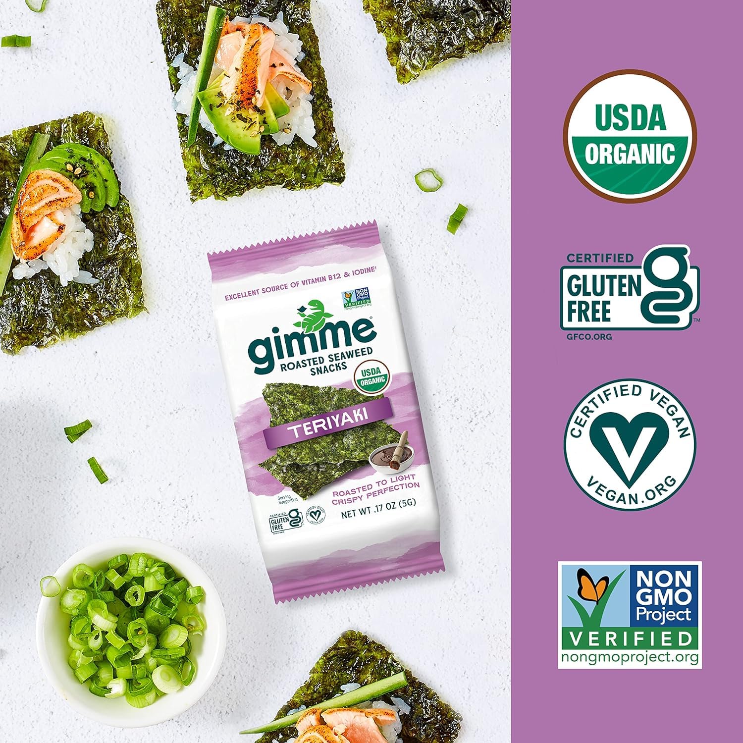 sustainably cultivated and harvested from south korea