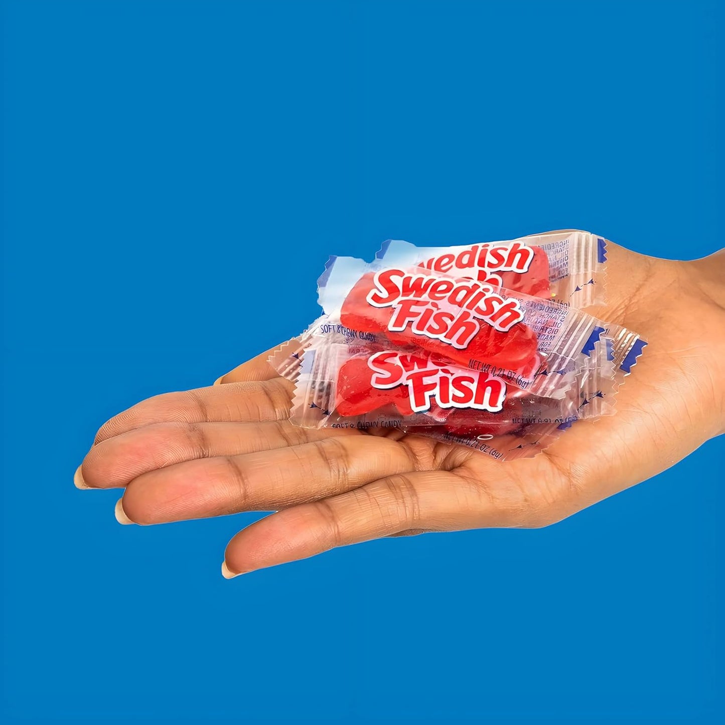 SWEDISH FISH Individually Wrapped Gummy Candy – Kids Birthday Party Favor Bags and Trick-or-Treat Handouts, 240 Count Box