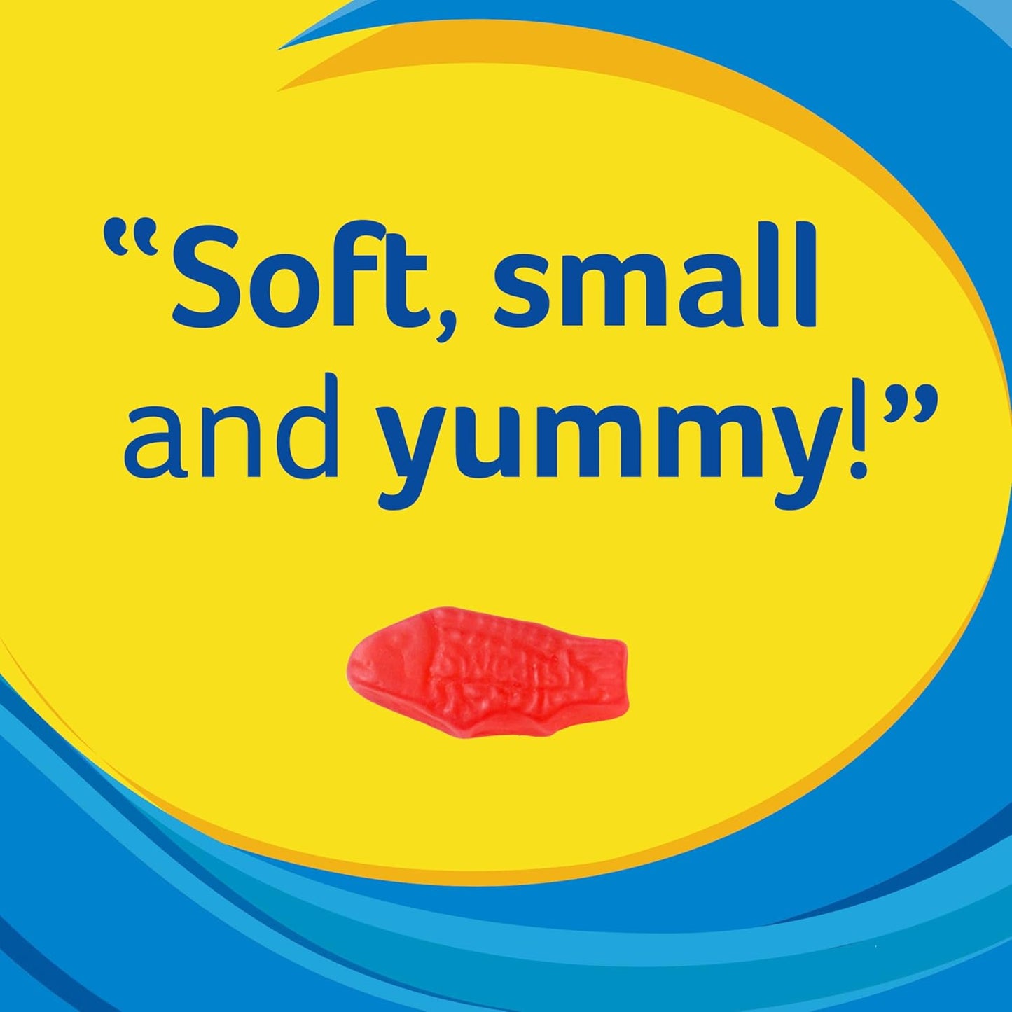 SWEDISH FISH Mini Gummy Candy - Kids Lunchbox Snack Packs for School and After-School Treats, 140 Individually Wrapped Bags