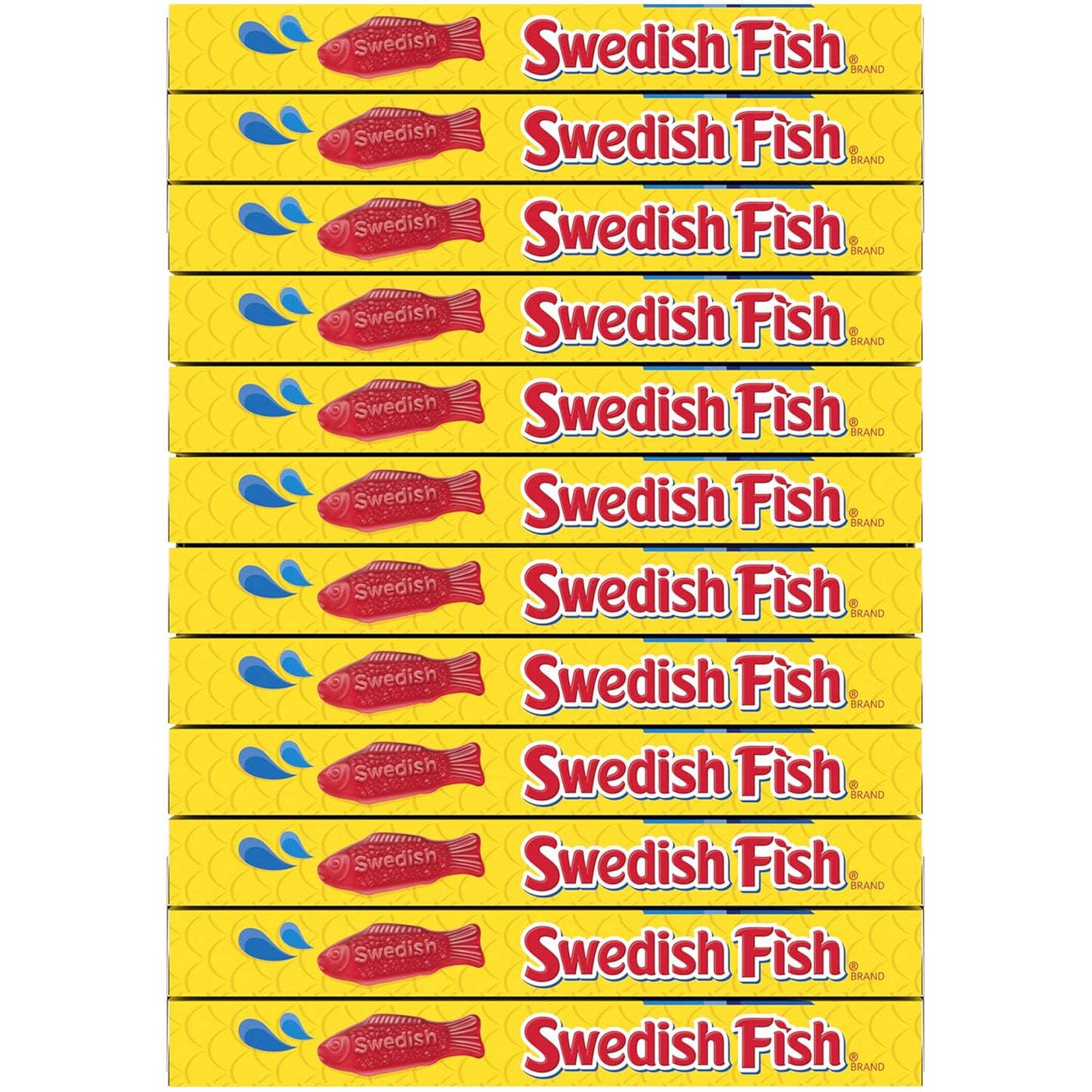 SWEDISH FISH Soft & Chewy Candy Care Package for Adult Child After Surgery, 12 Pack 3.1 oz Boxes