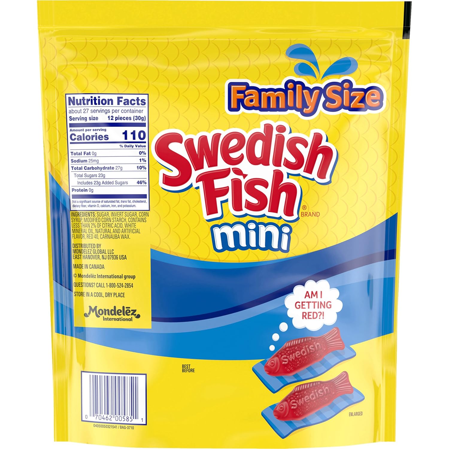 SWEDISH FISH Soft & Chewy Candy Nostalgic Birthday Gift for Her, 12 Pack 3.1 oz Boxes