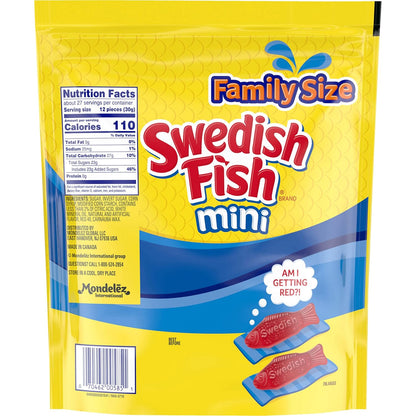 SWEDISH FISH Soft & Chewy Candy Nostalgic Birthday Gift for Her, 12 Pack 3.1 oz Boxes