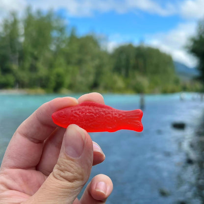 Swedish Fish Soft & Chewy Gummy Candy, Bulk Candy 5 lb Bag for Birthday Party Favors and Kids' Snack Stations