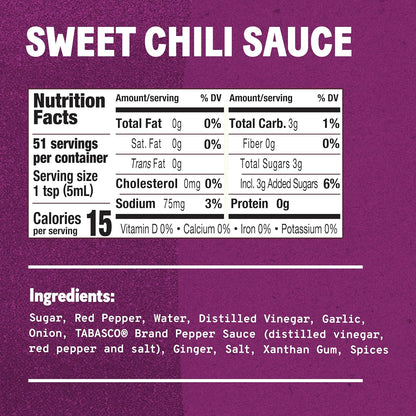 sweet & spicy flavor profile with hints of ginger, pear, and garlic