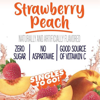 sweetened with sucralose and acesulfame potassium at only 5 calories per serving