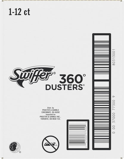 Swiffer Duster Kit with 3 ft Extendable Handle for Studio Apartment, Compact Starter Kit for Small-Space Living