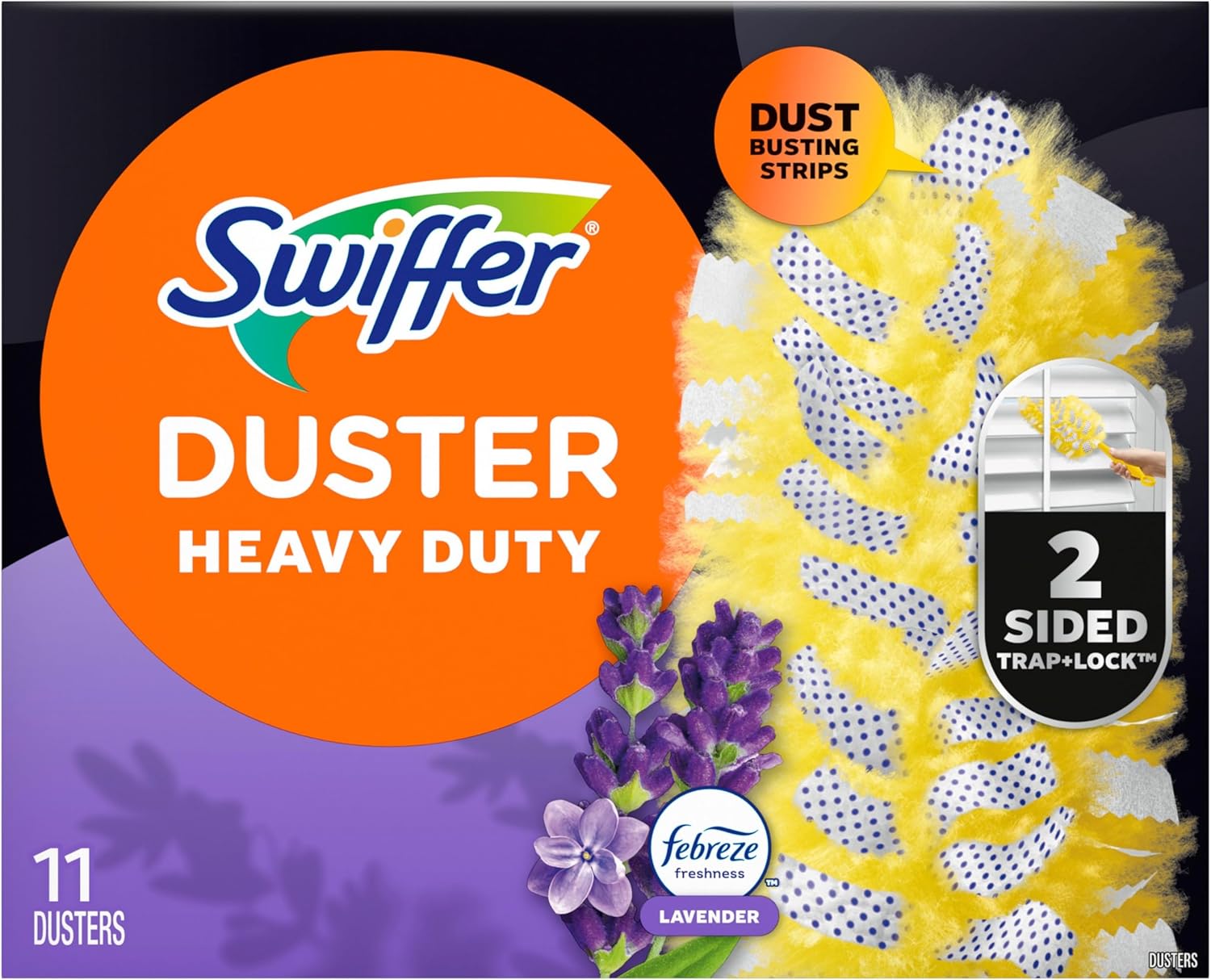 Swiffer Heavy Duty Duster Refills Lavender – Calming Cleaning Ritual for the Bedroom and Allergy-Conscious Homes