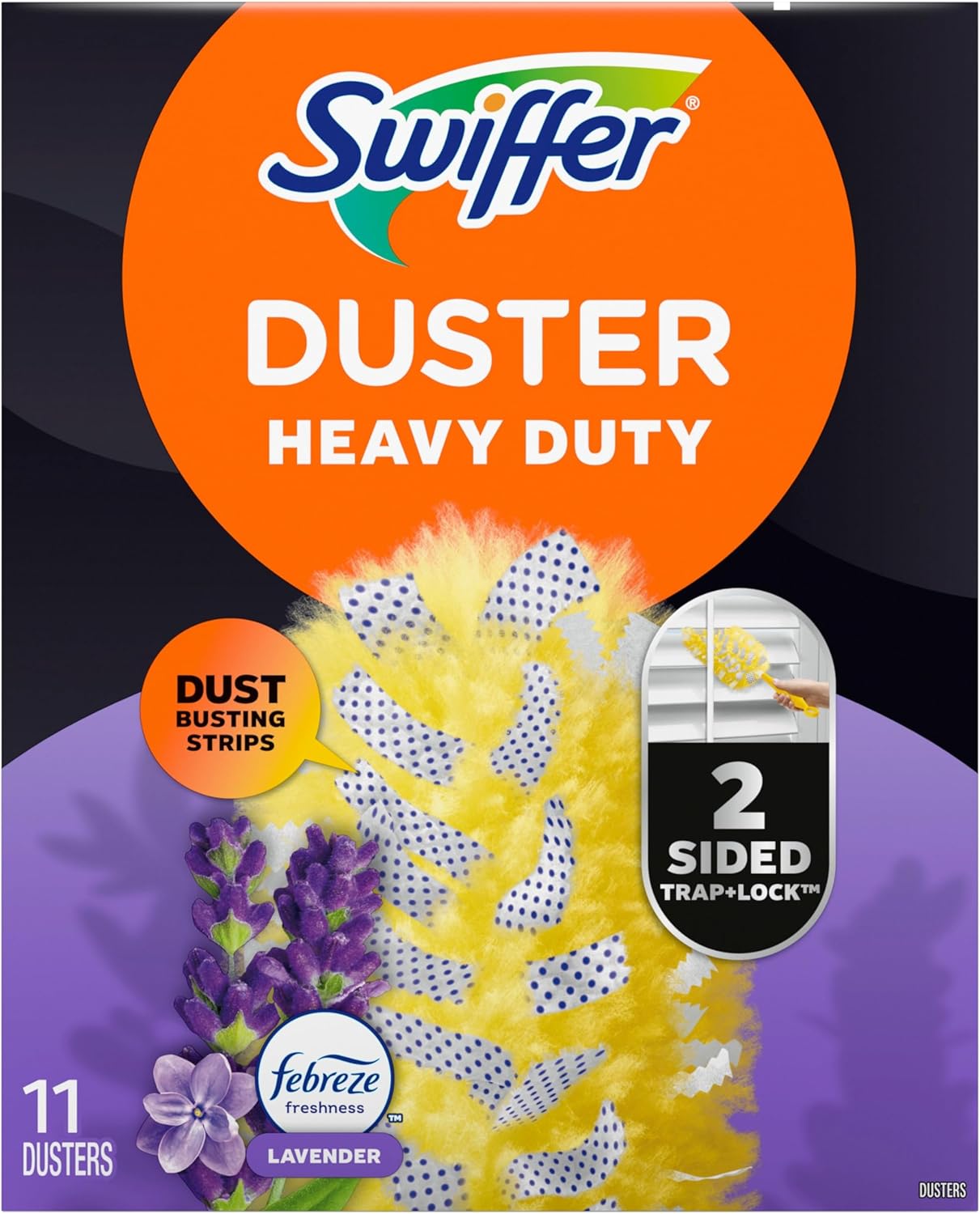 Swiffer Heavy Duty Duster Refills Lavender – Calming Cleaning Ritual for the Bedroom and Allergy-Conscious Homes