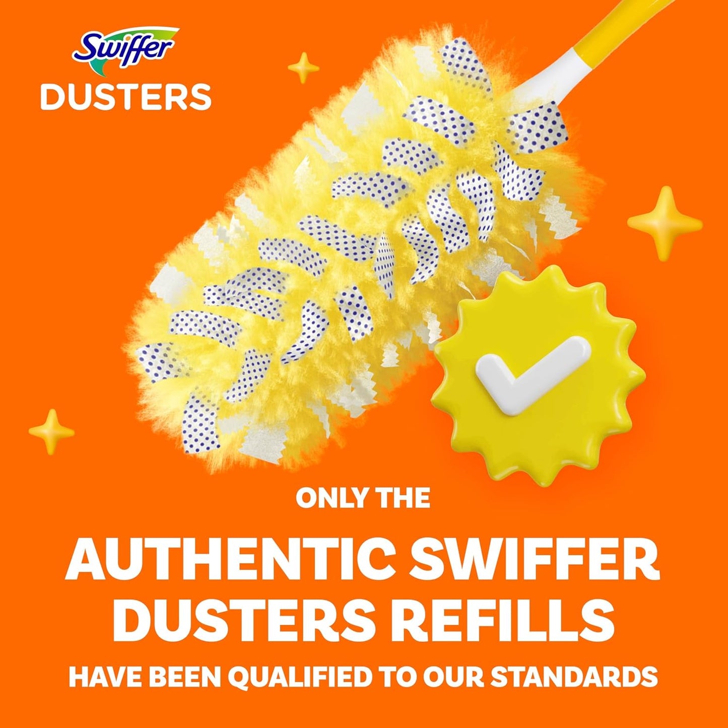 Swiffer Heavy Duty Duster Refills – Uncluttered Apartment Dusting, Simple Refill System 11 ct