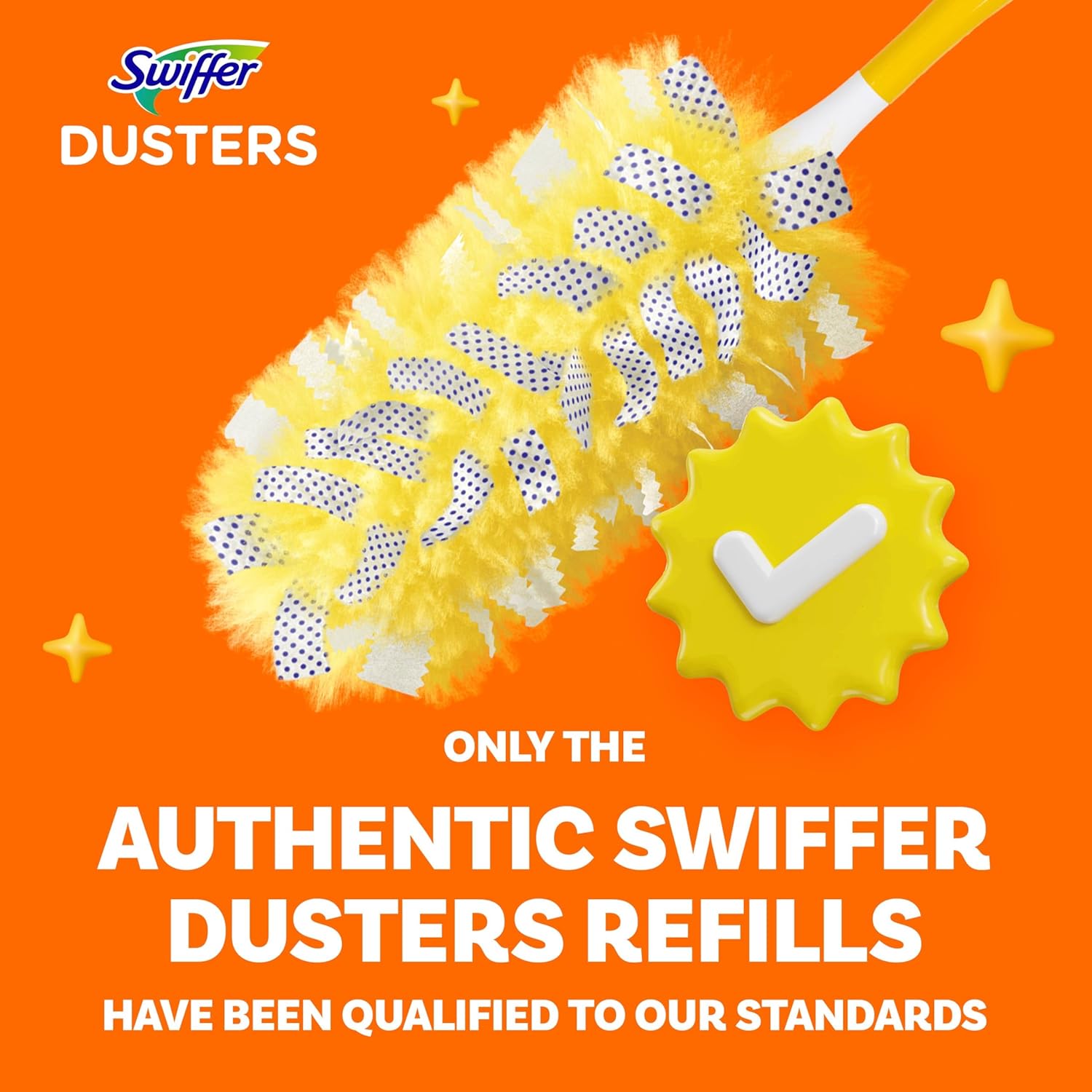 Swiffer Heavy Duty Duster Refills – Uncluttered Apartment Dusting, Simple Refill System 11 ct
