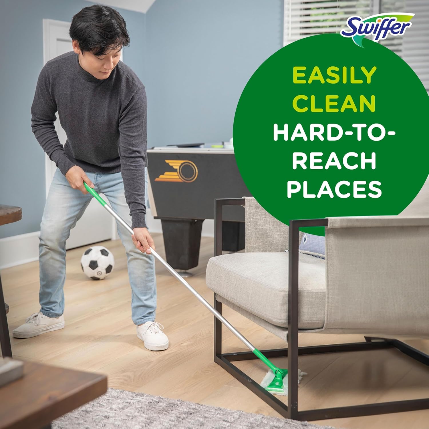 Swiffer Sweeper Heavy Duty Dry Cloth Refills for Home Office and Study Room Floor Cleaning, 20 Count