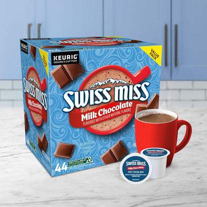 Swiss Miss Milk Chocolate Hot Cocoa K-Cups – Calming Bedtime Wind-Down Ritual for Self-Care Nights