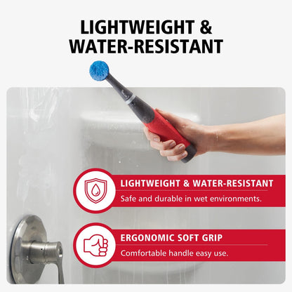 switchable pulse and continuous cleaning modes for different surface intensities