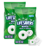 LIFE SAVERS Wint-O-Green Mints – Office Breakroom Reception Dish Supply for Visiting Clients and Coworkers, 2.8 lb Bulk