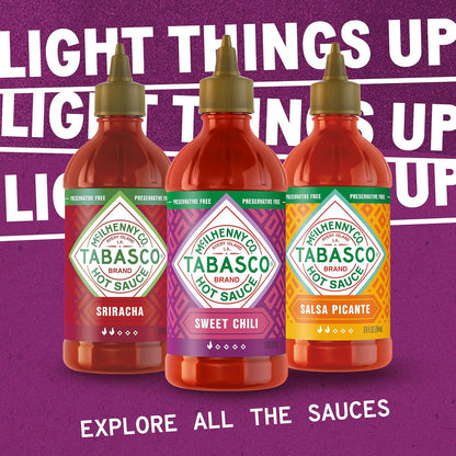 TABASCO Sweet Chili Sauce – Gourmet Foodie Gift Basket Staple for Housewarming and Hostess Gifting, 5 Oz Squeeze Bottle