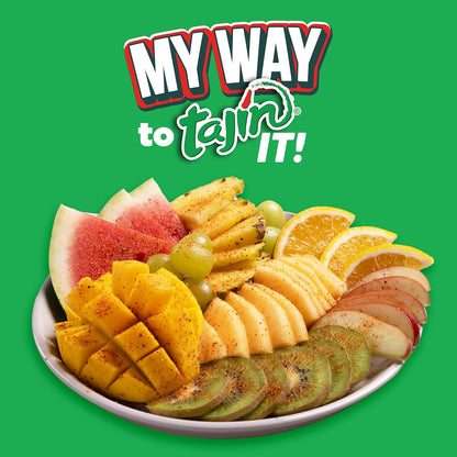 Tajín Clásico Chili Lime Salt – Kid-Friendly Mild Seasoning for Lunchbox Fruit and School Snacks