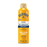 Gold Bond No Mess Talc-Free Body Powder Spray 7 oz – Paraben and Preservative Free Formula for Clean, Worry-Free Daily Use