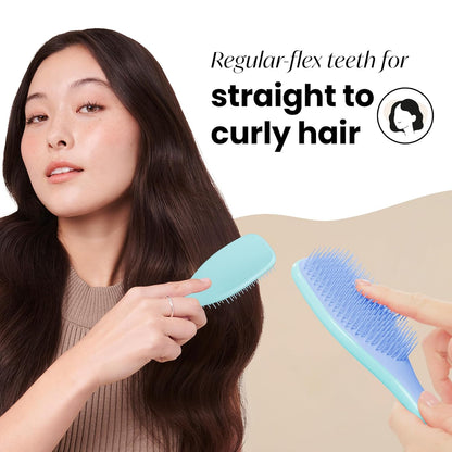 Tangle Teezer Ultimate Detangler Brush – Personalized Stocking Stuffer for Mom and Teens, Knot-Reducing Daily Brush