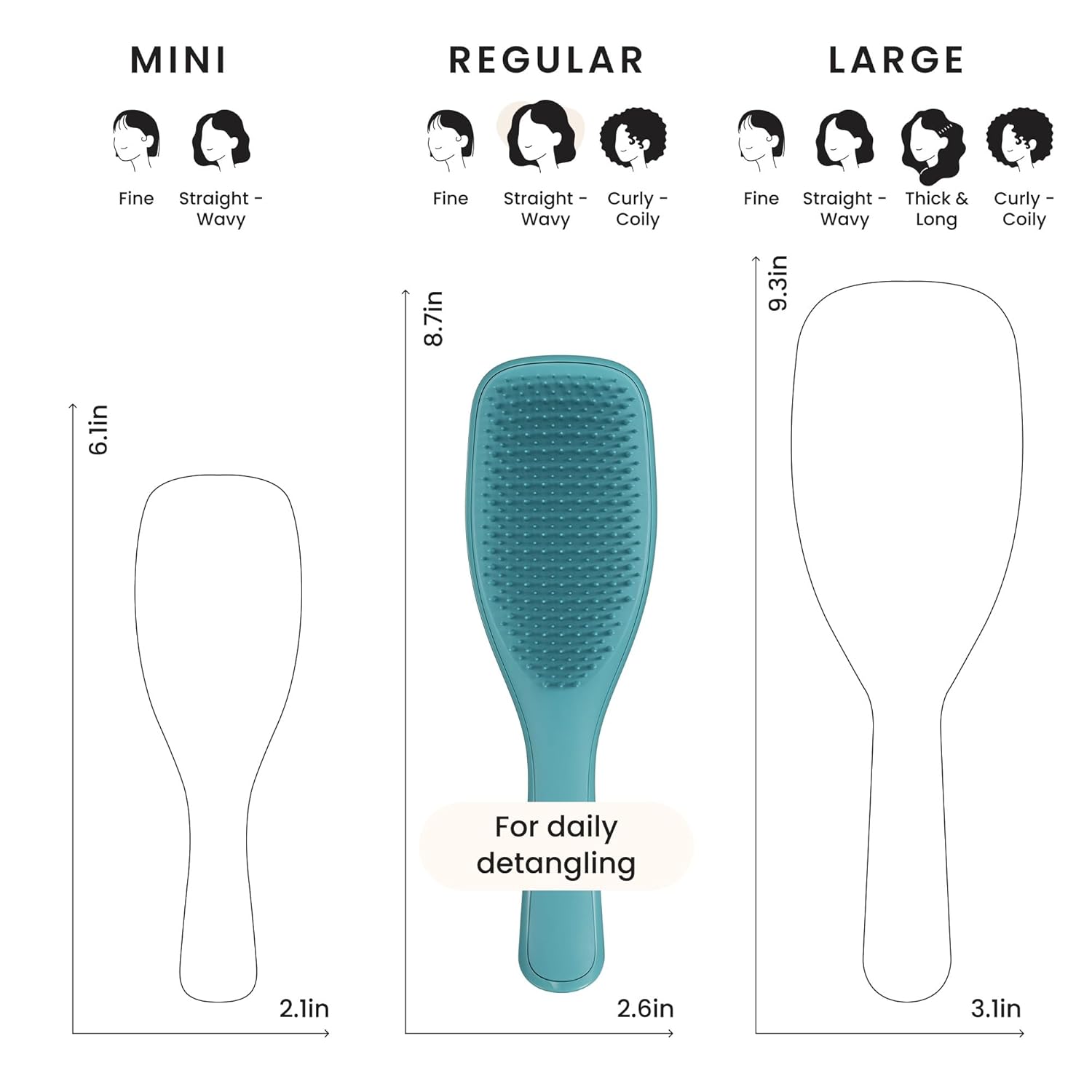 Tangle Teezer Ultimate Detangler Brush – Spa-Style Shower Ritual for Self-Care Sundays, Gentle Knot Smoothing