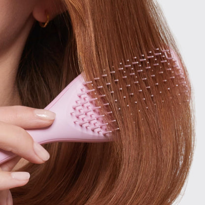 Tangle Teezer Ultimate Detangler Mini – Tear-Free Travel Hair Brush for Kids, Post-Bath Detangling Made Gentle