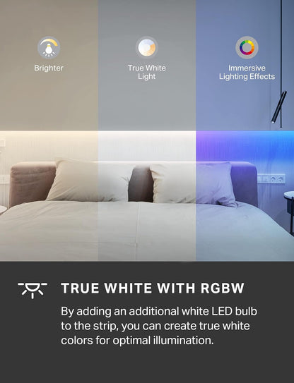 Tapo TP-Link 16.4ft Smart Light Strip – Living Room Accent Lighting for Behind TV and Under Cabinets