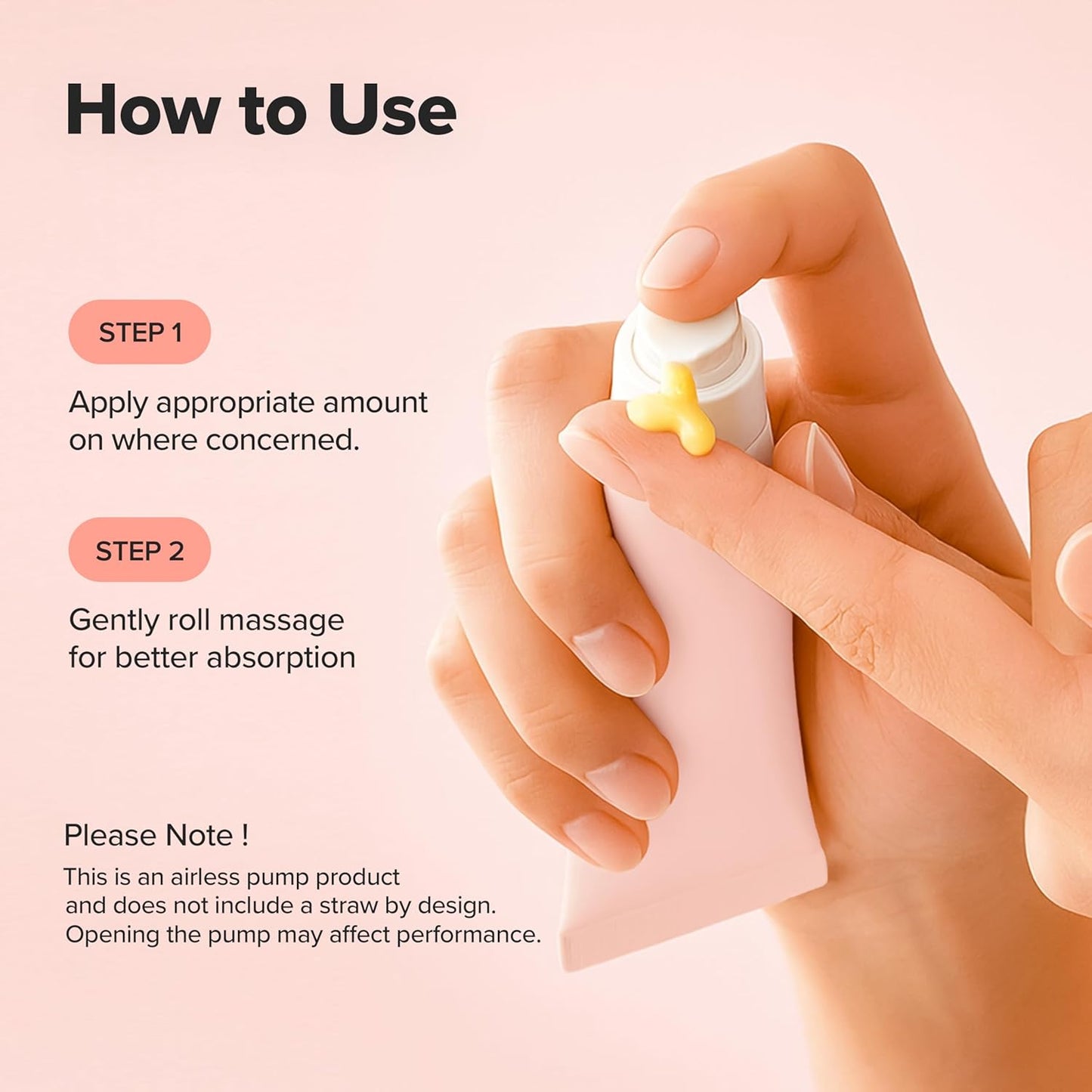 targeted eye-area application for face and neck zone use