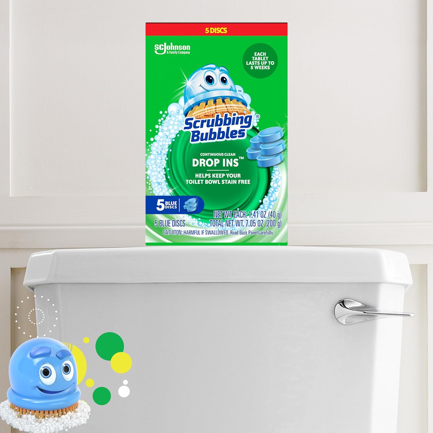 targets hard water minerals, limescale, and stain-causing buildup