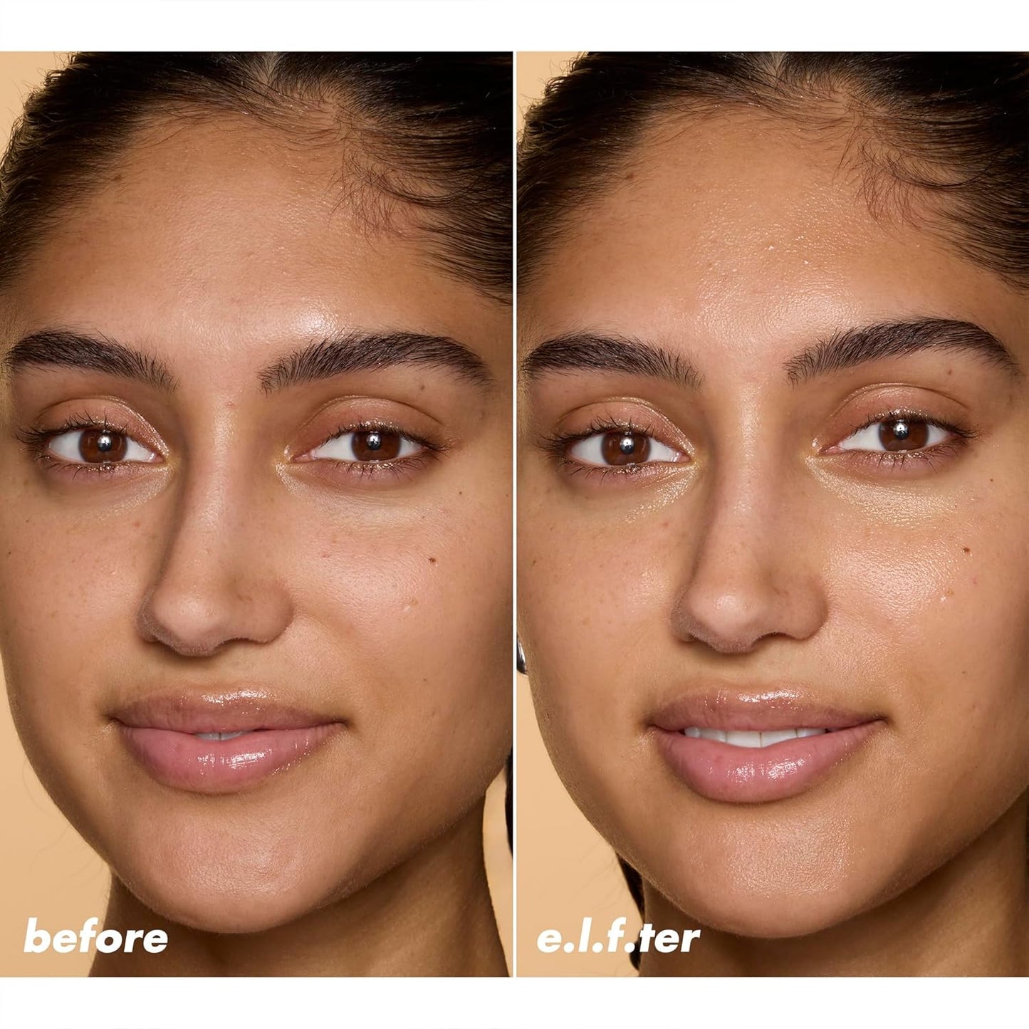 targets three concerns: anti-puffiness, brightening, and hydration