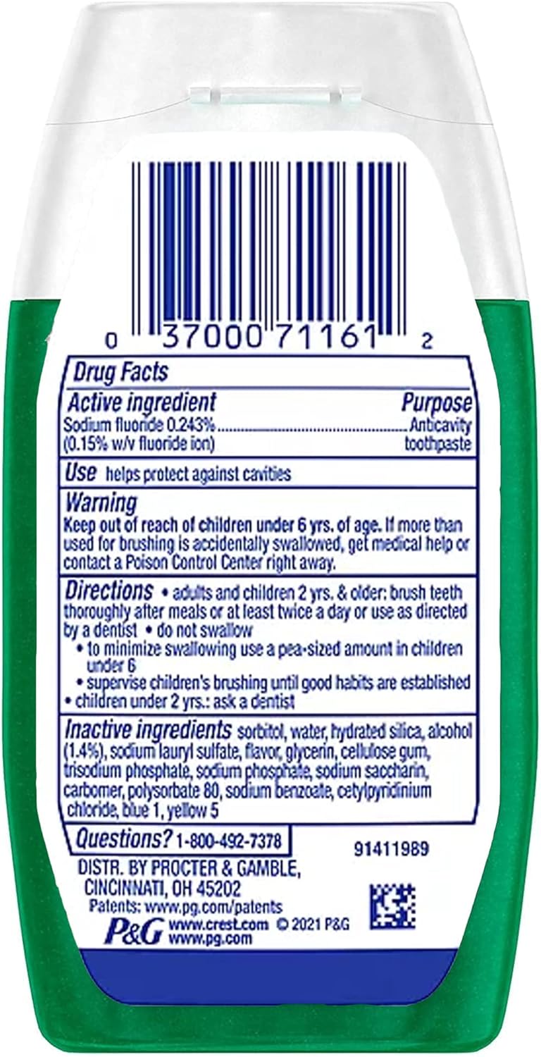 tartar control formulation to reduce buildup between dental visits