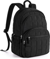 BAGSMART Quilted Puffer Laptop Backpack – College Campus Carry for 15.6-Inch Notebooks and Textbooks