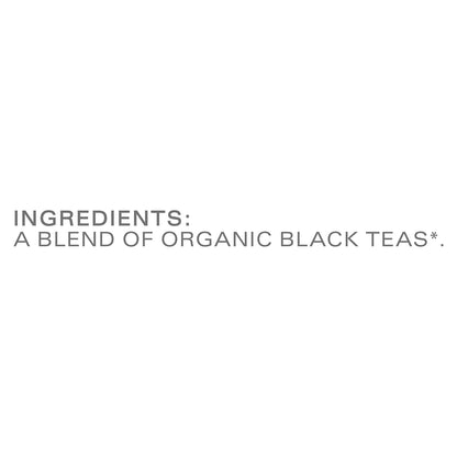 Tazo Organic Awake English Breakfast Black Tea – High Caffeine Morning Brew for Home Office Focus