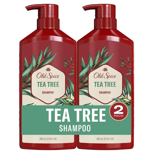 tea tree + mint formula designed to cleanse scalp and strands
