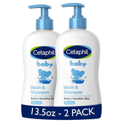 tear-free 2-in-1 wash and shampoo liquid that lathers for both hair and body