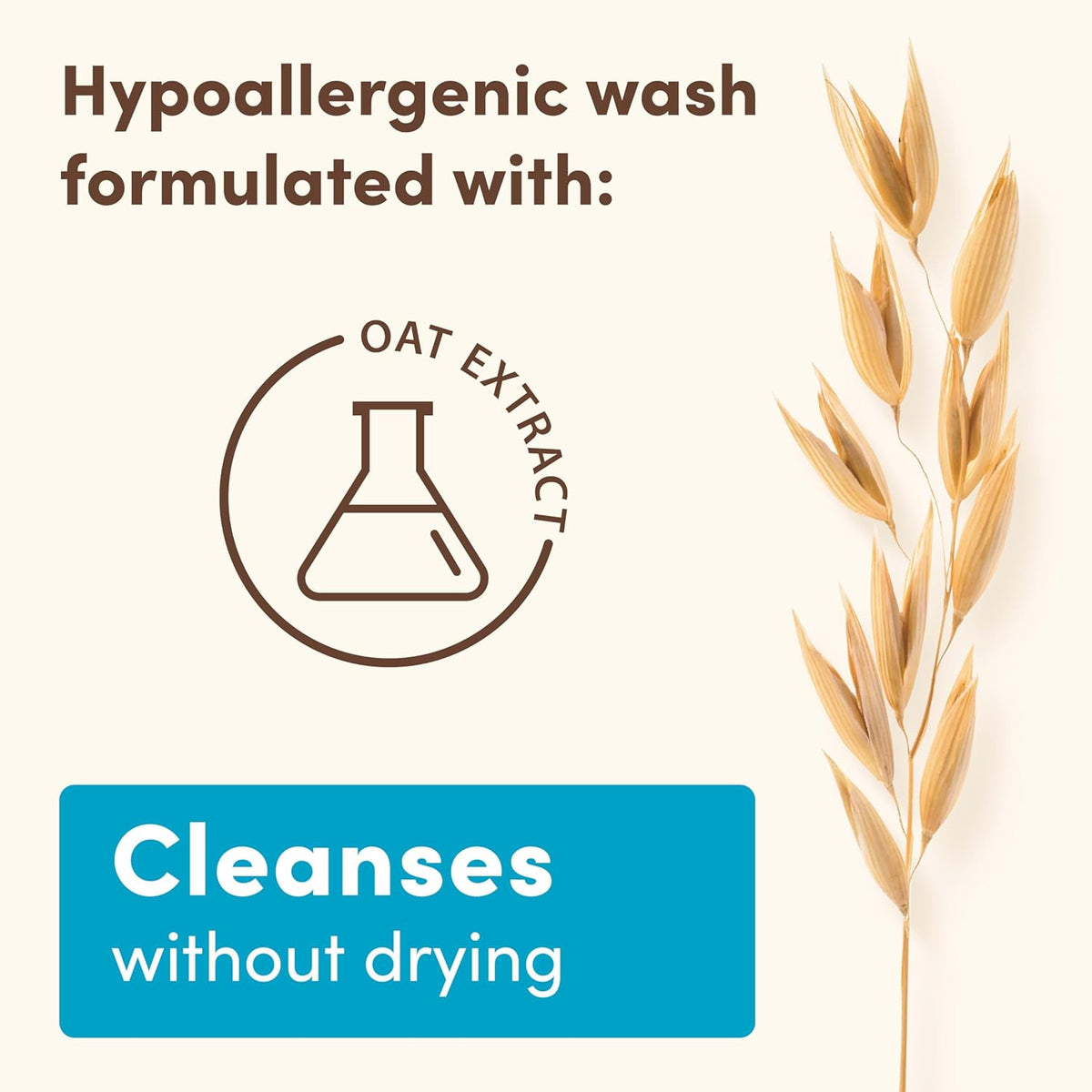 tear-free, hypoallergenic, ph-balanced formula safe for sensitive skin and eyes