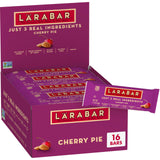 Larabar Cherry Pie Bar – Clean-Label Snack for Minimalist Pantry Staples, 3 Simple Ingredients