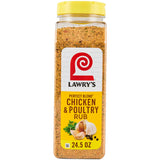 Lawry's Perfect Blend Chicken & Poultry Rub, 24.5 oz – Holiday Gift Basket Staple for the BBQ Lover in Your Family