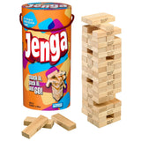 Hasbro Gaming Jenga Wooden Block Tower – Simple No-Battery Stacking Game for Clutter-Free Homes and Intentional Living