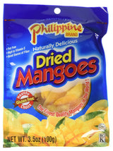 Philippine Brand Dried Mangoes – Fat-Free Pantry Snack for Mindful Snackers