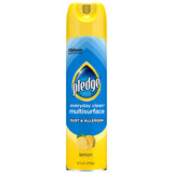 Pledge Dust & Allergen Multisurface Cleaner – Living Room Decor and Shelving Care, Lemon Scent 9.7oz