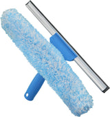 Unger Professional 2-in-1 Squeegee and Scrubber – Streak-Free Glass Care for Modern Home Interiors