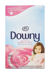 Downy April Fresh Dryer Sheets – Streamlined Laundry Solution, Single-Step Fabric Care, 240-Count Box