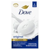Dove Beauty Bar – Streamlined Single Bar Cleanser for Clutter Free Vanities, Multi-Use Formula