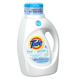 Tide Free and Gentle Laundry Detergent – Baby-Safe Laundry Care for Nursery and Toddler Clothes, Perfume-Free