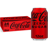 Coca-Cola Coke Zero Sugar 7.5 oz Cans – Travel-Friendly Fizz for Camping Coolers and Outdoor Lunchbox Packing