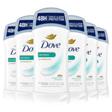 Dove Invisible Solid Deodorant – Skin-Safe Daily Protection for Shaving Women, No Alcohol Irritation