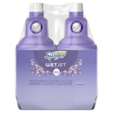Swiffer WetJet Lavender Vanilla Floor Cleaner with Febreze – Meditation Room Scent Ritual, 1.25L Refill Pack of 2