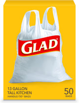 Glad 13 Gallon Fragrance-Free Garbage Bags, Gentle on Sensitive Noses in the Nursery