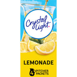 Crystal Light Lemonade Naturally Flavored Powder – Zero-Sugar Pantry Staple for Calorie-Conscious Meal Prep