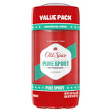Old Spice Aluminum Free Deodorant for Men, High Endurance Pure Sport, Clean-Scent Daily Ritual for Mindful Morning Routines, 3.0 oz (Pack of 2)
